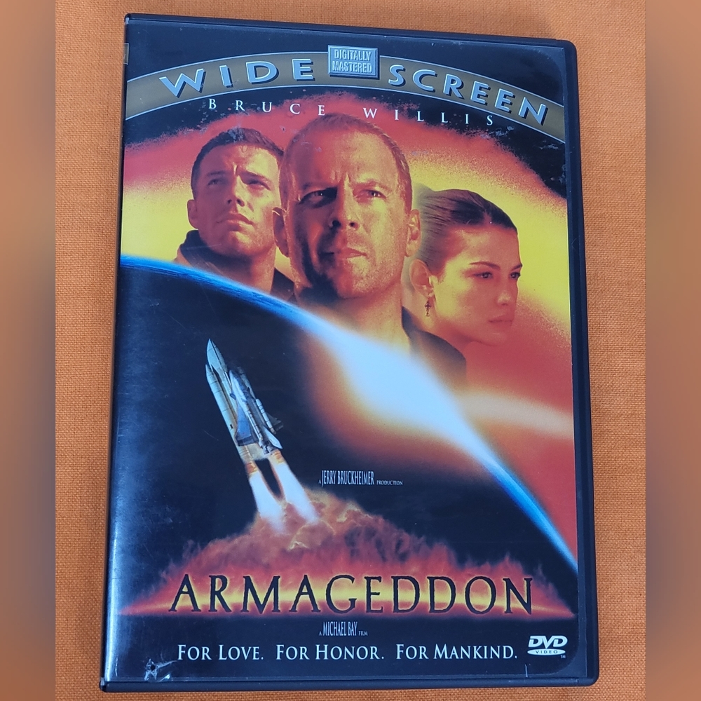 Armageddon DVD widescreen used movie